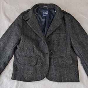 American Eagle Outfitters Wool Blend Blazer Jacket Women's Size Small